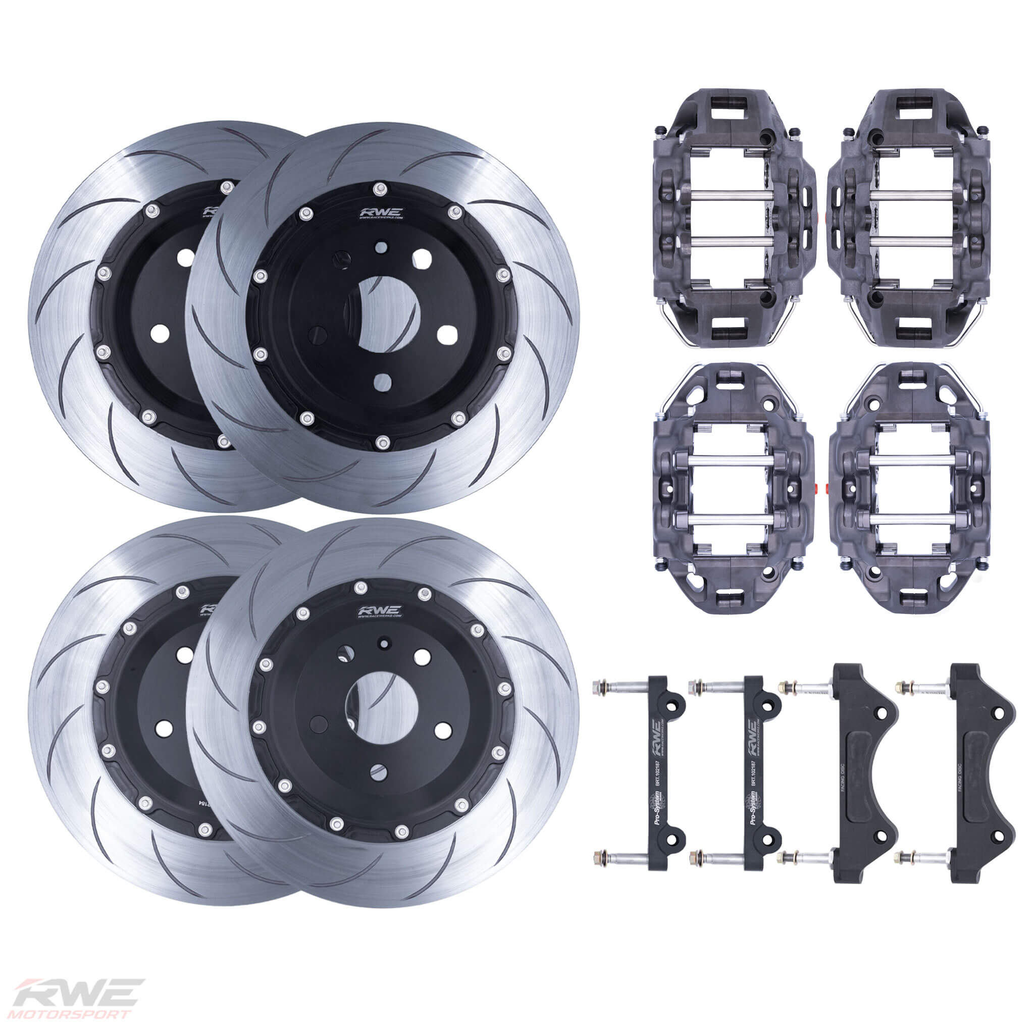 RWE X Alcon C8/Z06 Kit Anodized (18" wheel capable)