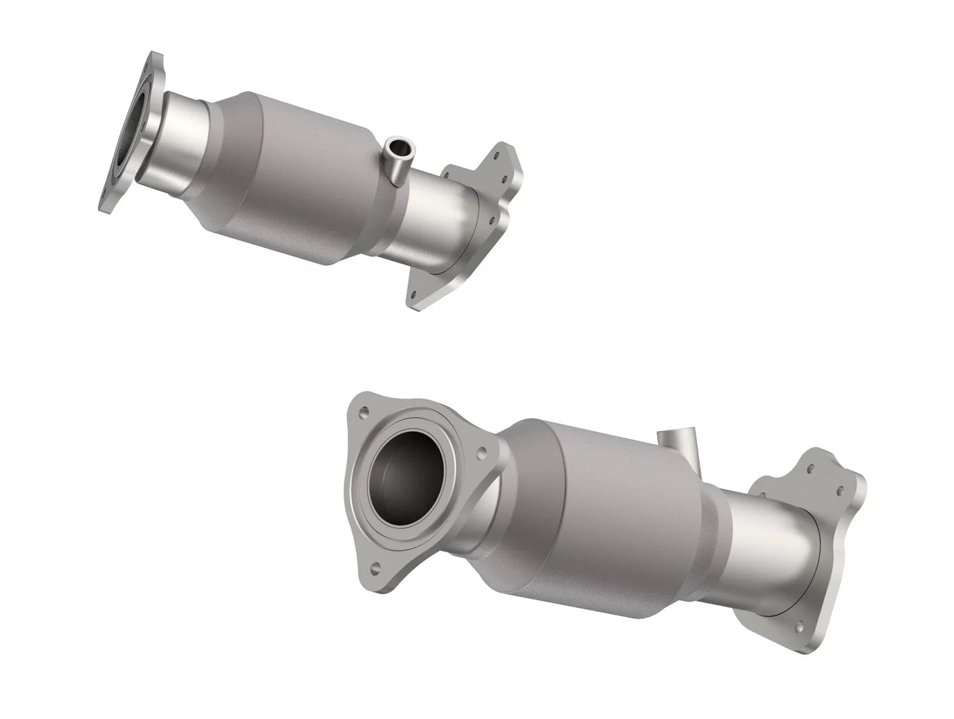 Kooks C8 Stingray 3" Super Street Ultra-GREEN Catted Connections