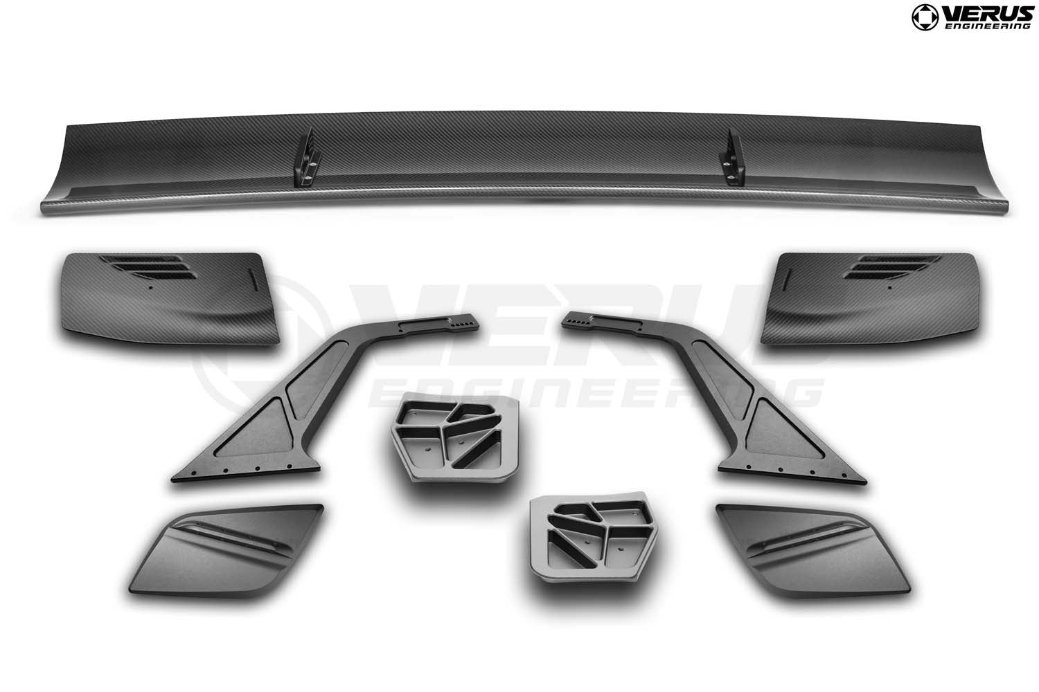 Verus C8 Stingray Swan Neck UCW Rear Wing Kit