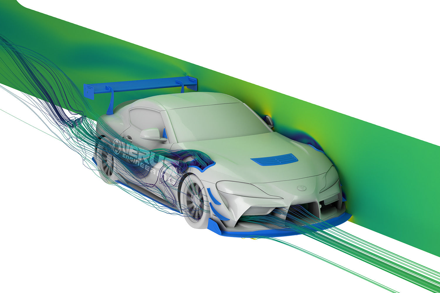 Verus A90 Supra Carbon Fender Vent Kit