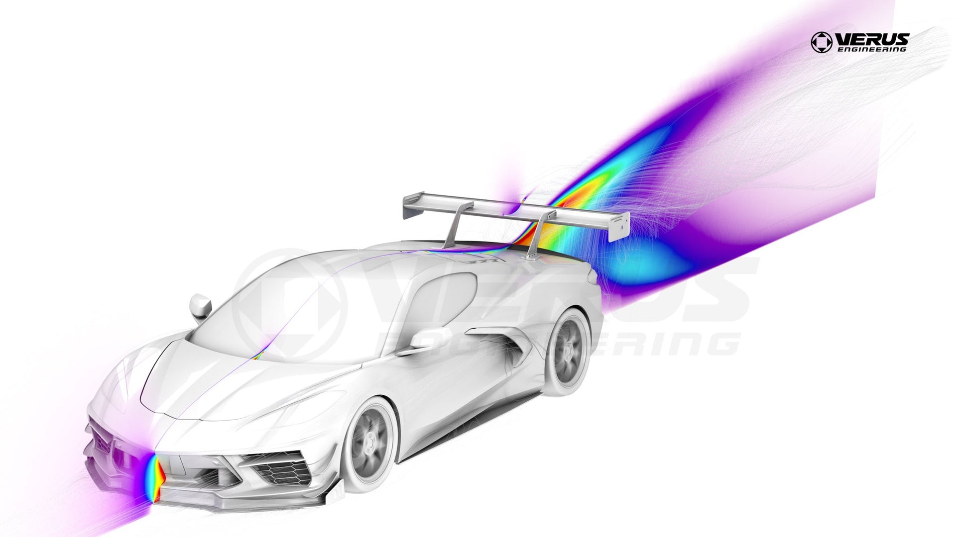 Verus C8 Stingray Carbon Ducktail Rear Spoiler