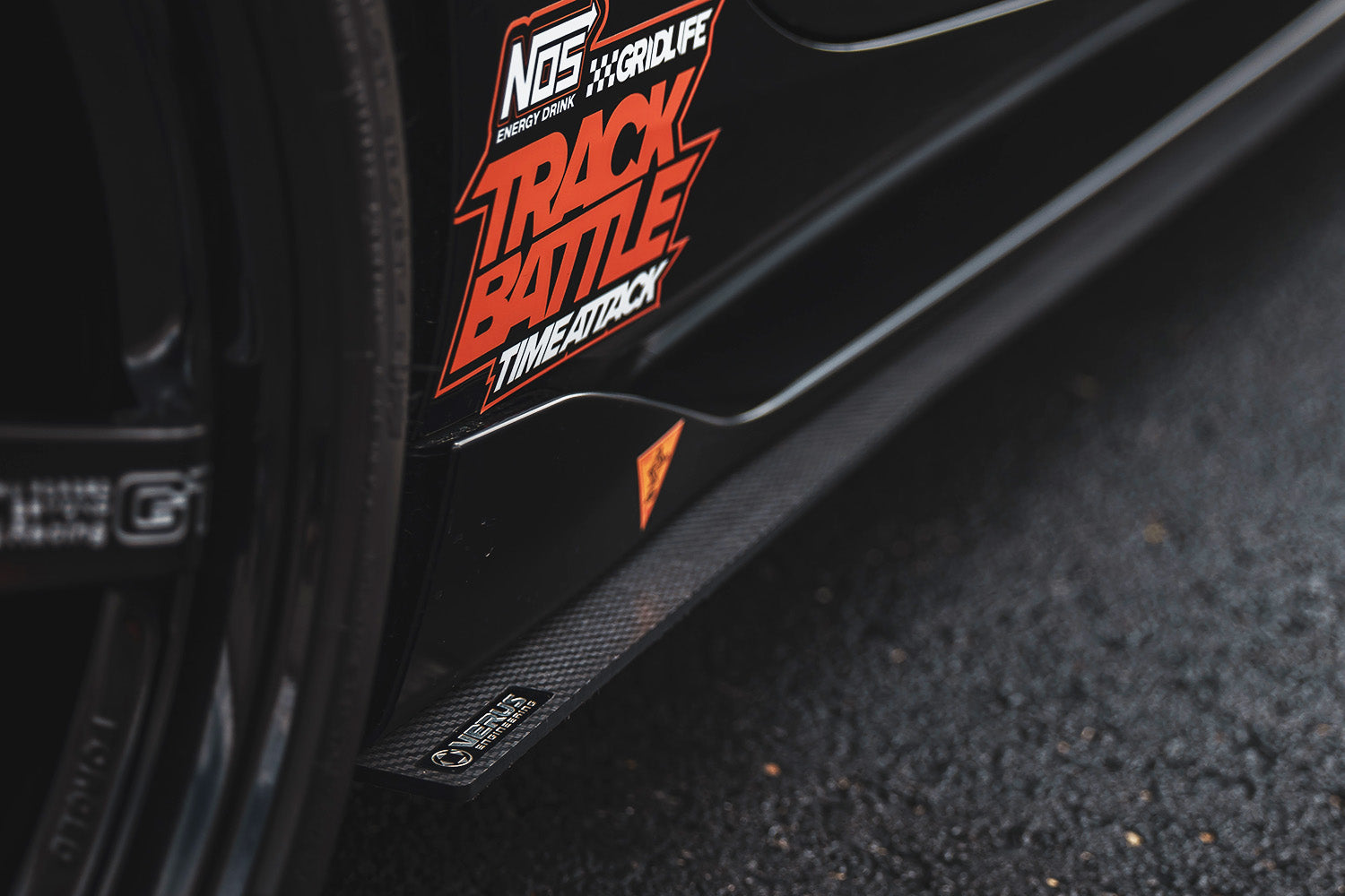 Verus A90 Supra Carbon Side Splitter Kit