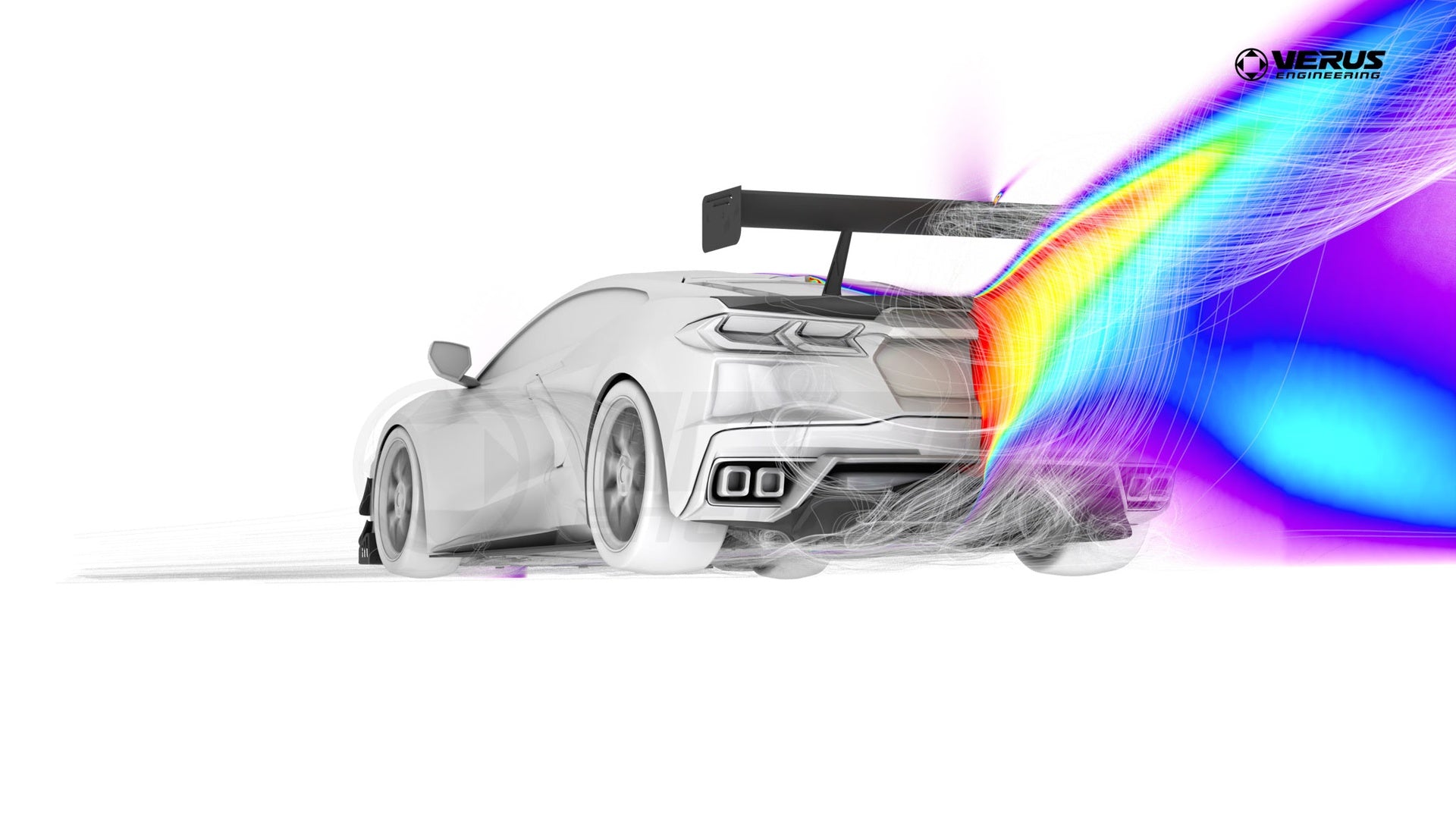 Verus C8 Stingray Carbon Rear Diffuser