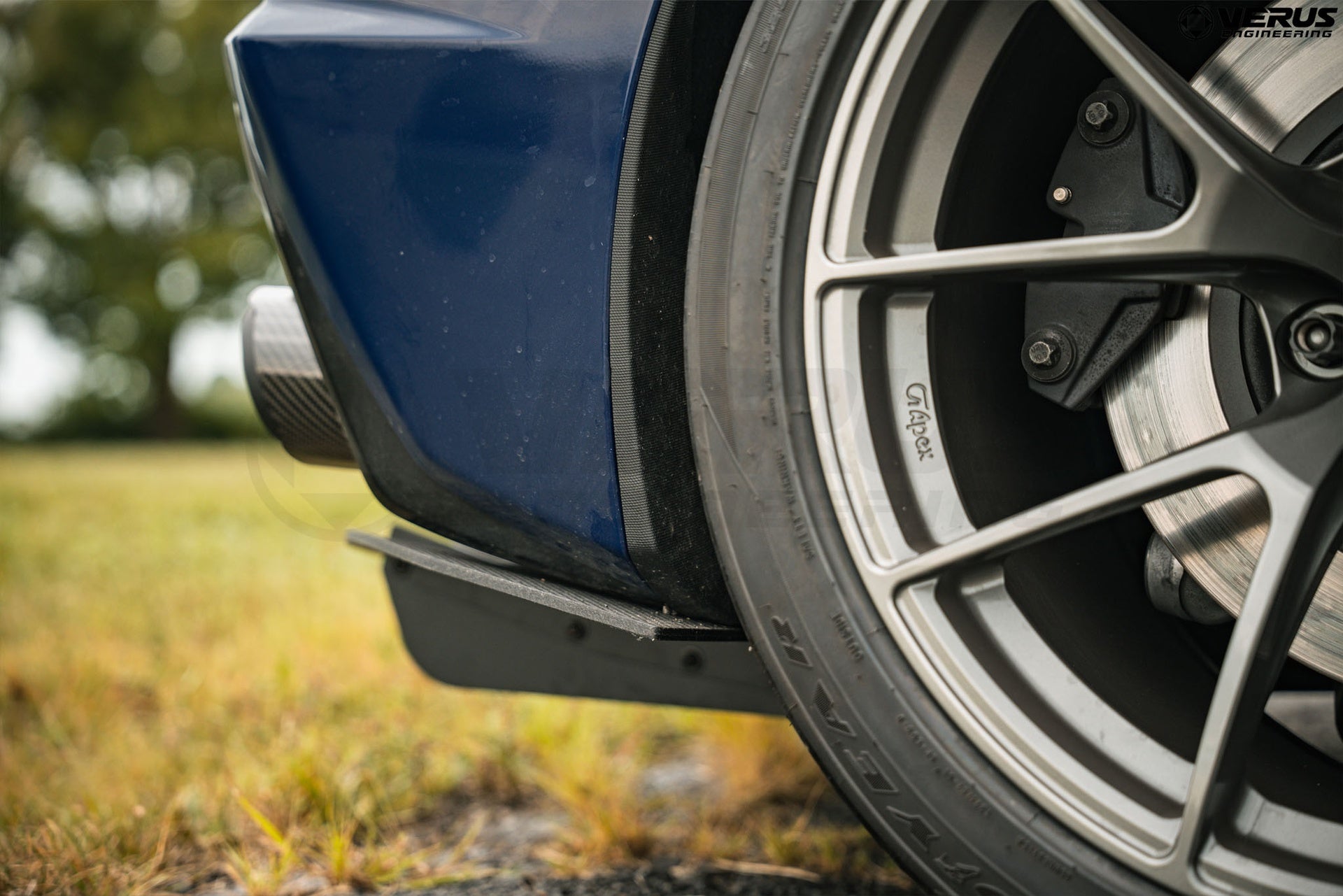 Verus C8 Stingray Composite Rear Spat Kit