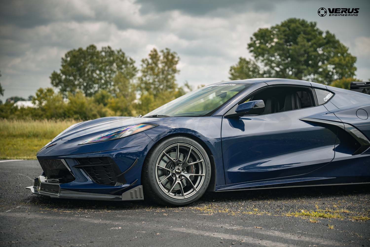 Verus C8 Stingray Front Splitter Endplates