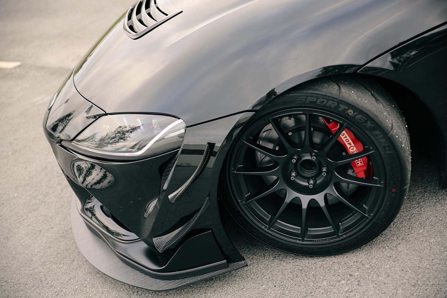 Verus A90 Supra Front Splitter Kit