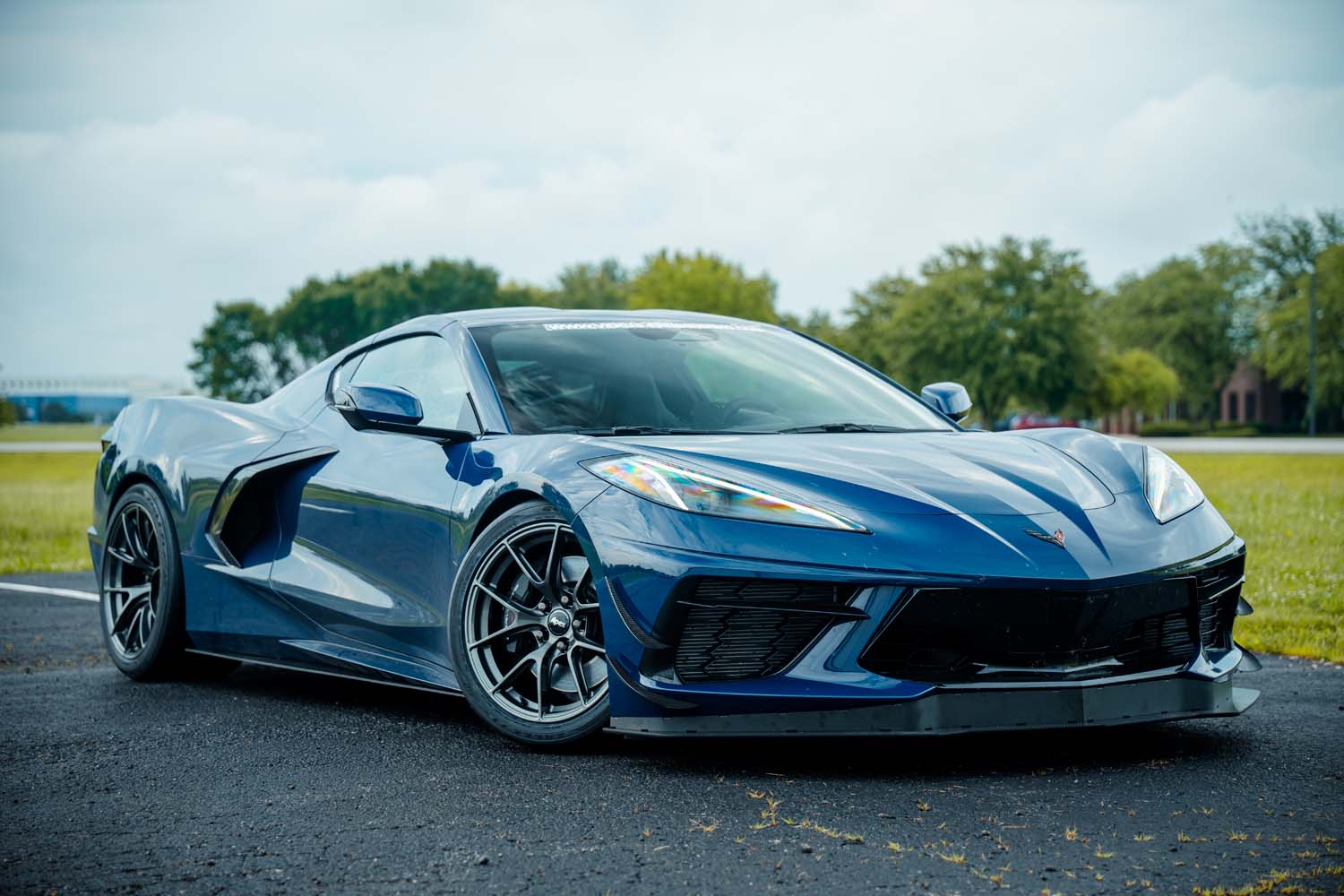 Verus C8 Stingray Front Splitter Kit