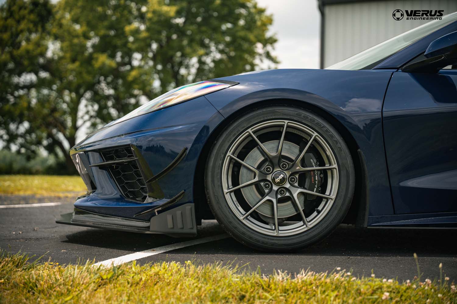 Verus C8 Stingray Front Splitter Kit