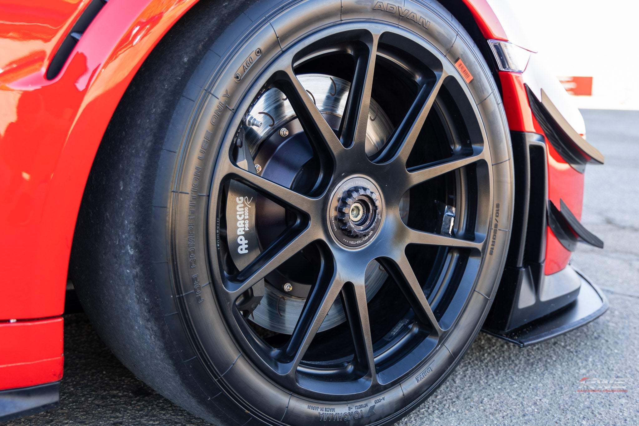 Forgeline "RWE Spec" 19" GS1R Porsche 992 GT3 Wheel Set