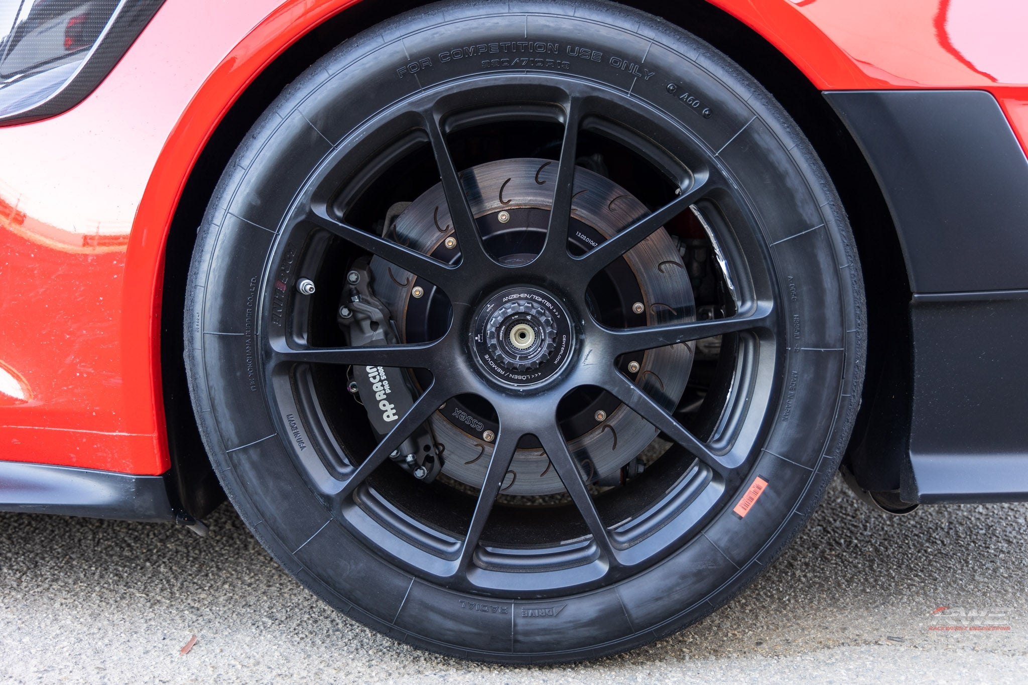 Forgeline "RWE Spec" 19" GS1R Porsche 992 GT3 Wheel Set