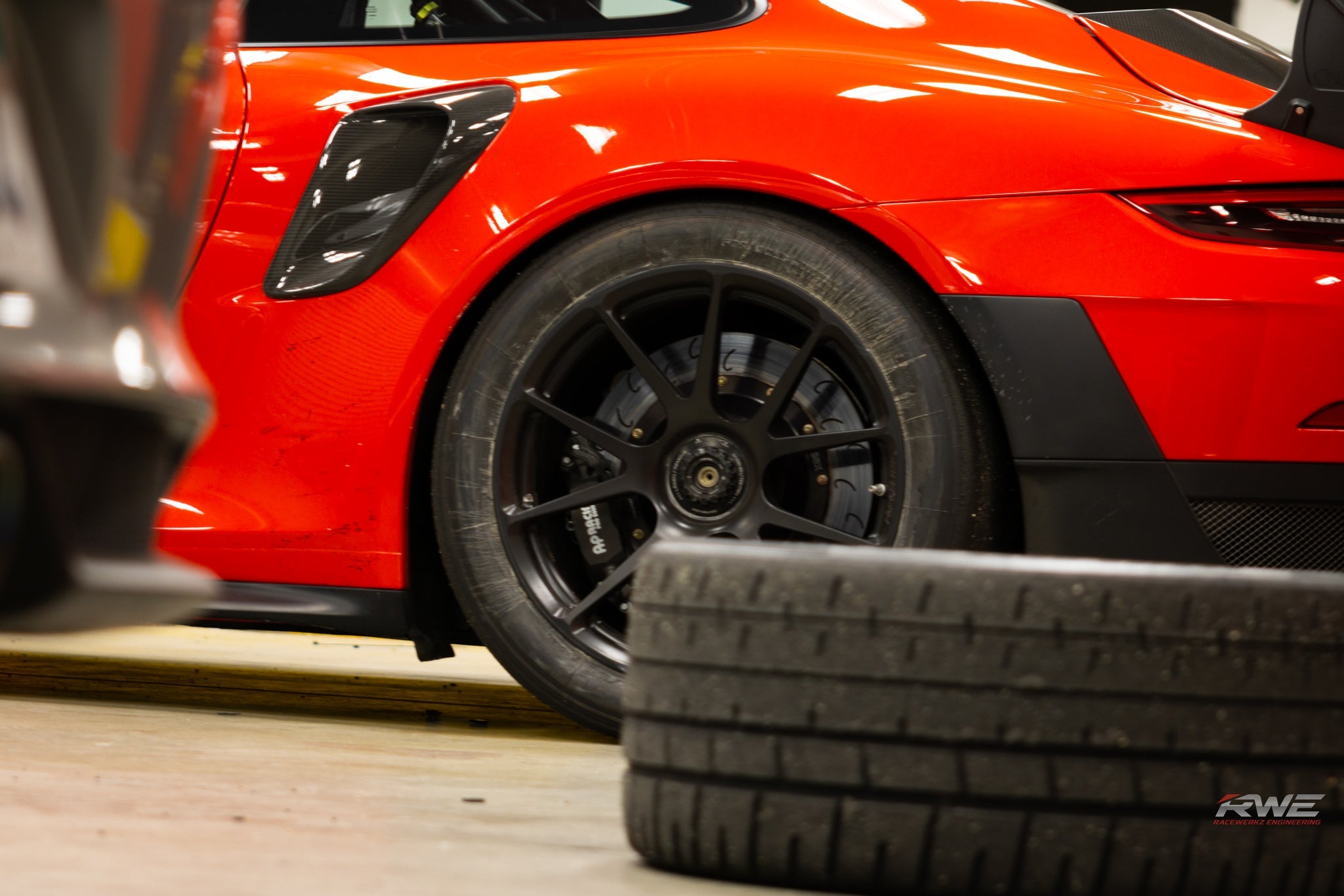 Forgeline "RWE Spec" 19" GS1R Porsche 992 GT3 Wheel Set