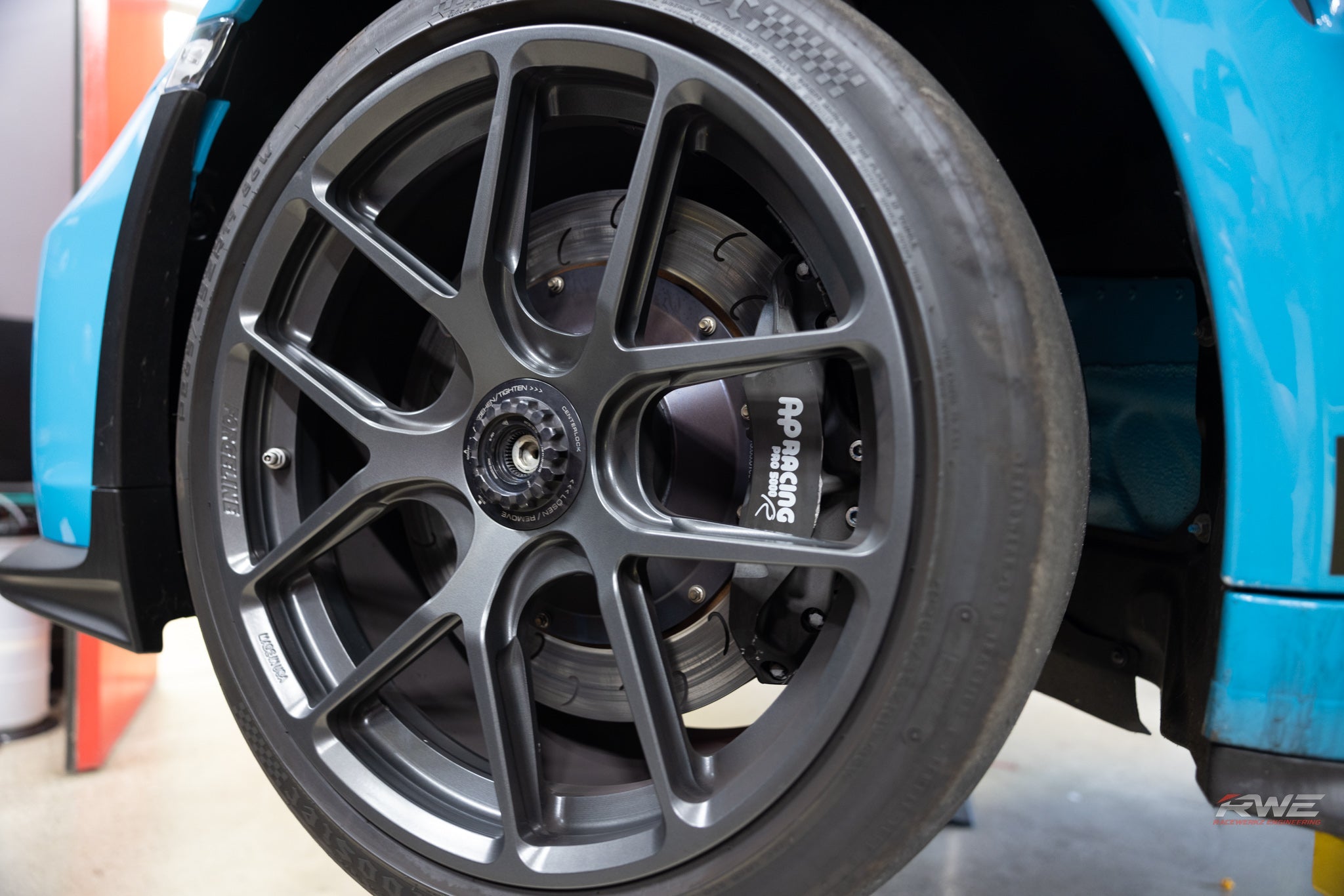 Forgeline "RWE Spec" 19" VX1R Porsche 992 GT3 Wheel Set