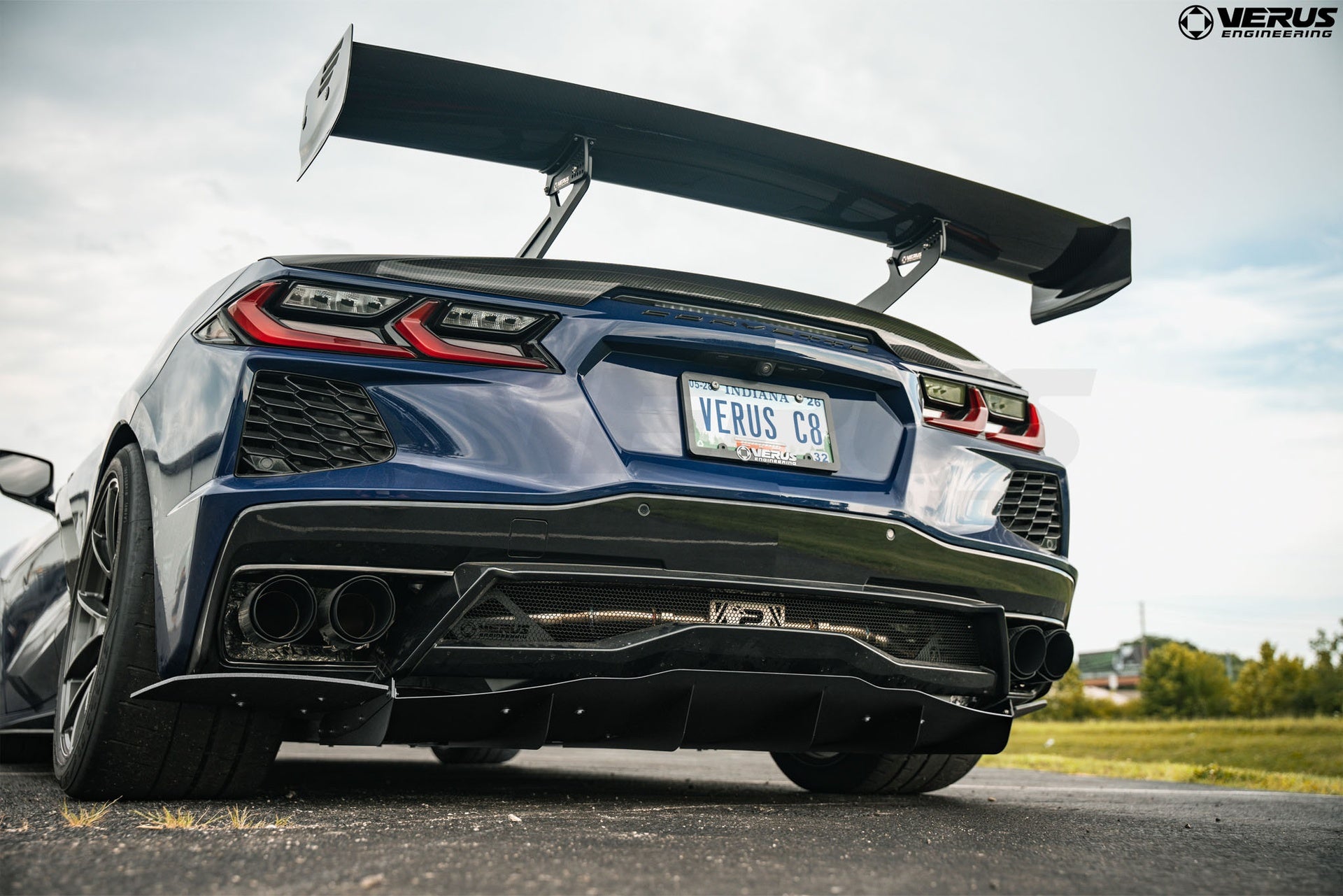 Verus C8 Stingray Rear Diffuser