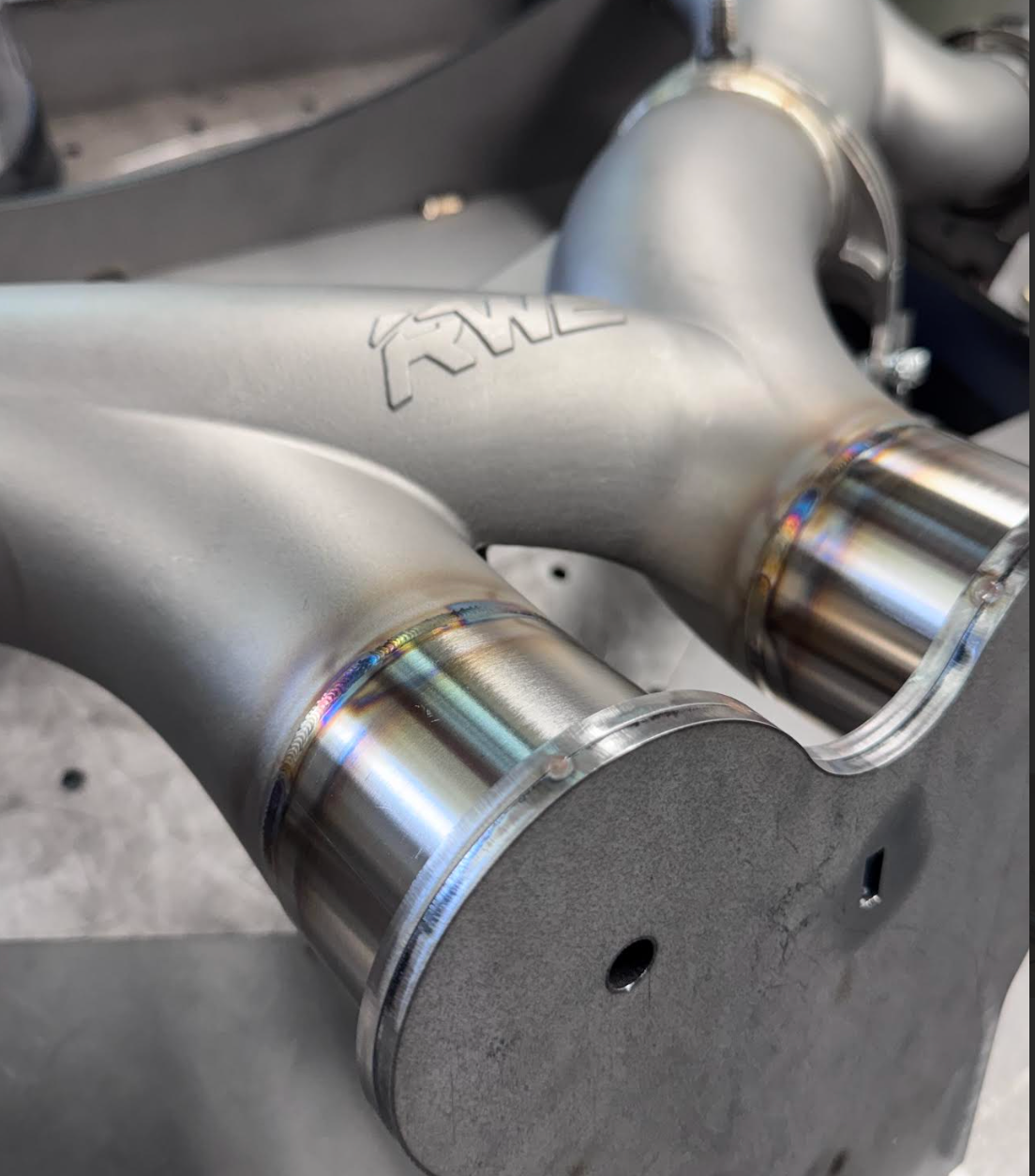 RWE C8 Z06 Cat Back Exhaust - Stainless