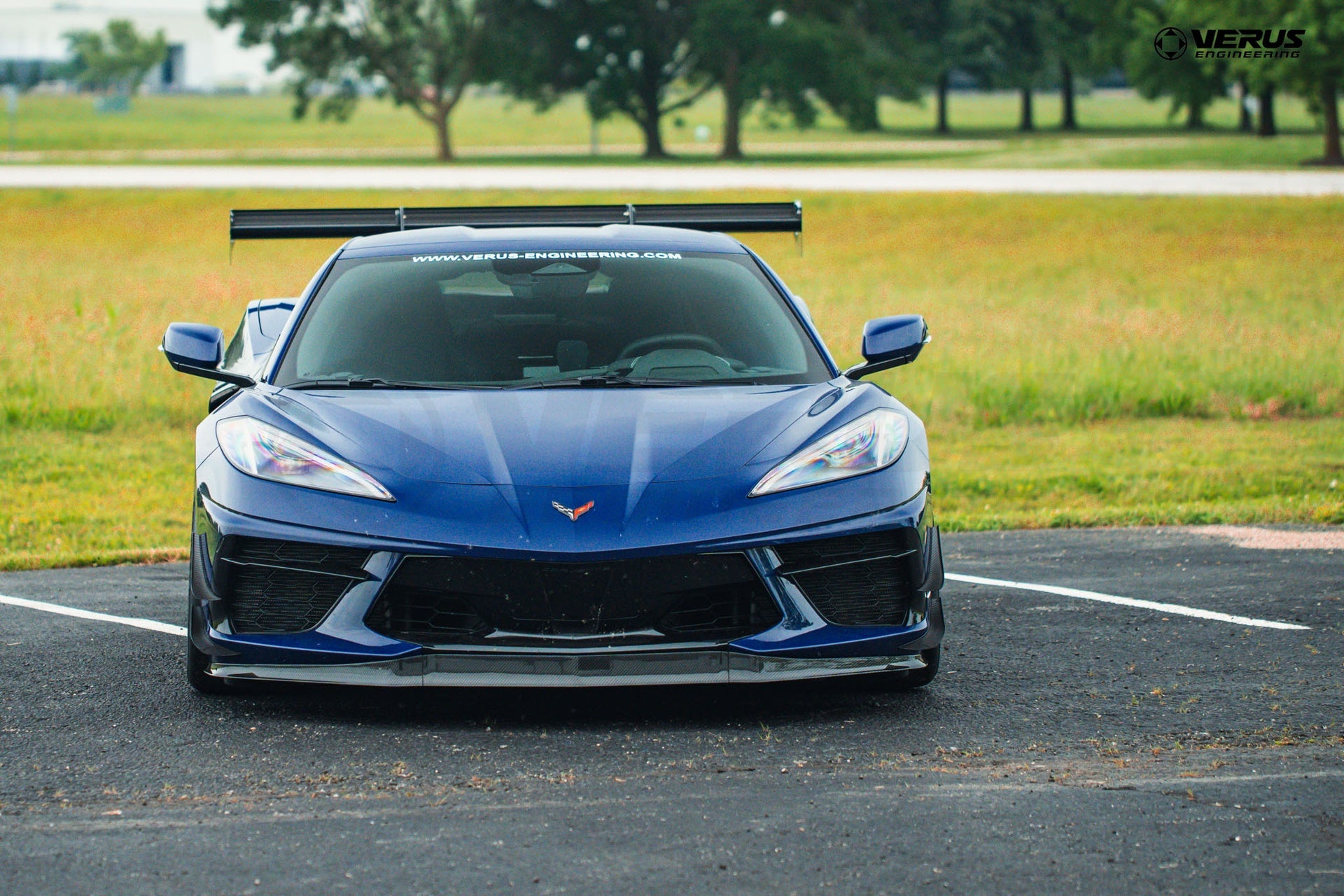 Verus C8 Stingray Carbon Front Air Dam