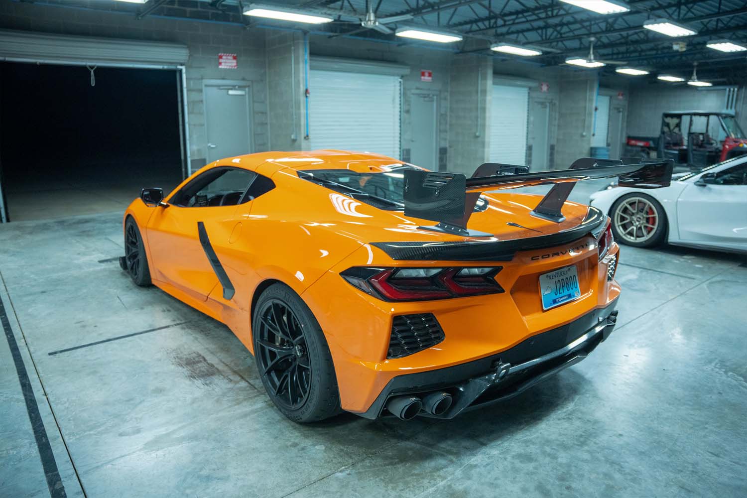 Verus C8 Stingray Swan Neck UCW Rear Wing Kit