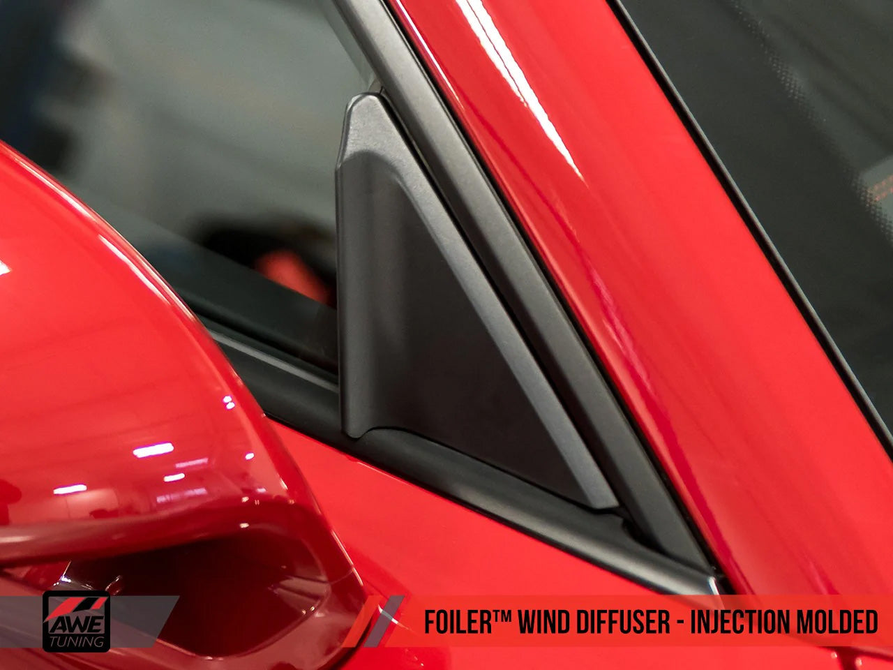AWE Foiler Wind Diffuser for Porsche 718 / 981 / 991 / 992 GT / RS