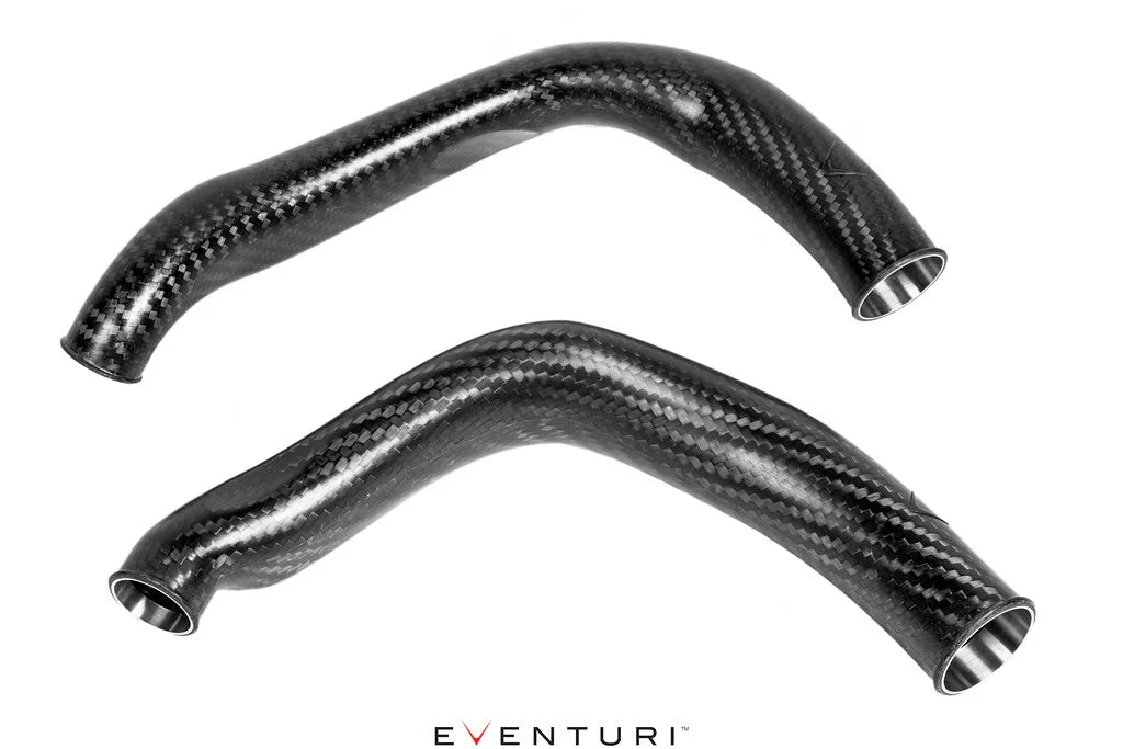 Eventuri F8X M2C/M3/M4 S55 Carbon Charge Pipe Set