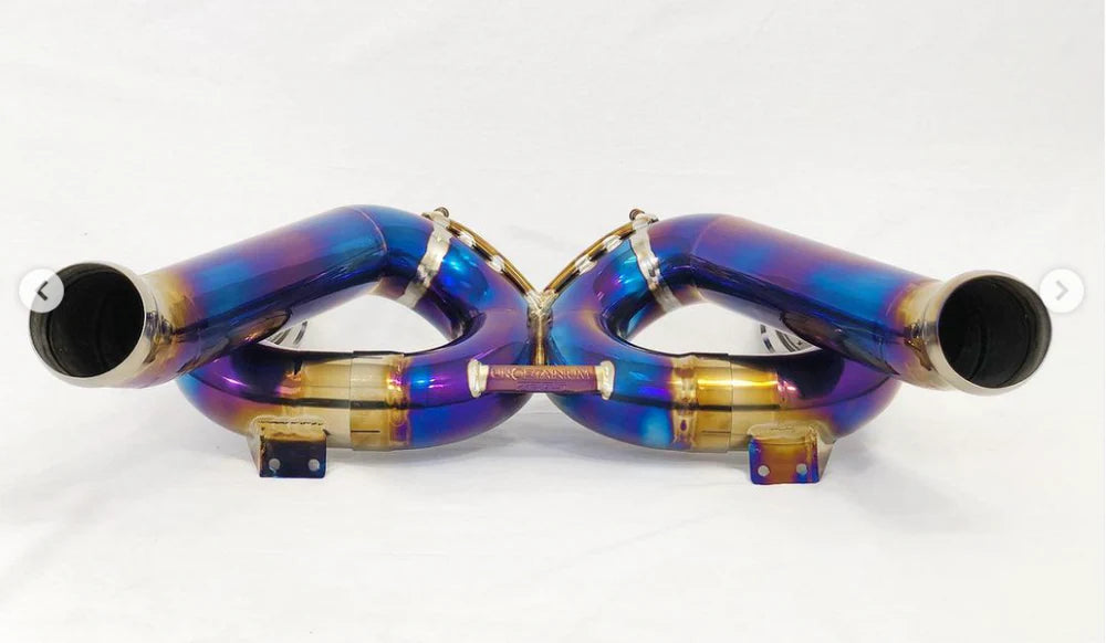 Unobtanium 720S Titanium Cat Back X-Pipe Exhaust