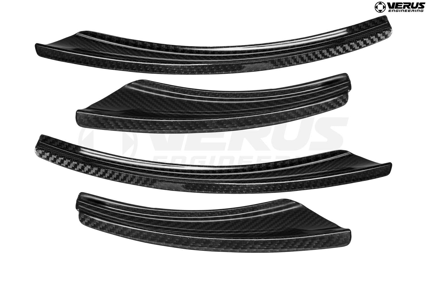 Verus Carbon Dive Plane Kit, Dual Element - 718 GT4