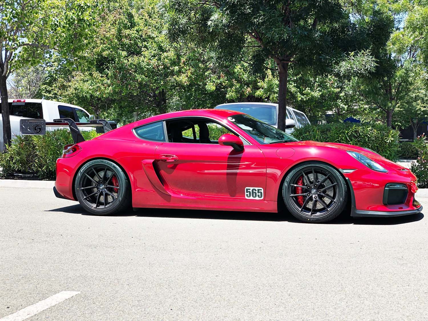 Verus Carbon Rear Wing Kit - 981 / 718 GT4