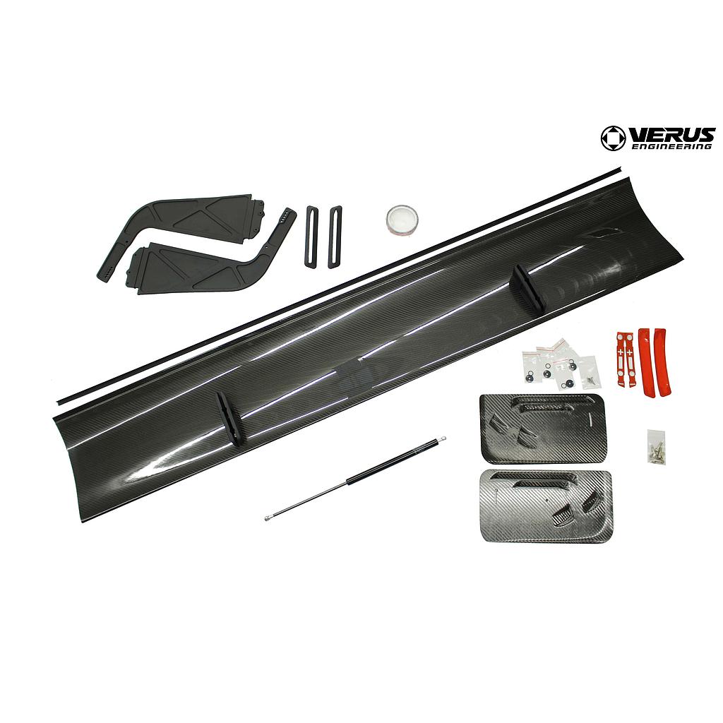 Verus Carbon V1X Rear Wing Kit - 981 / 718 GT4