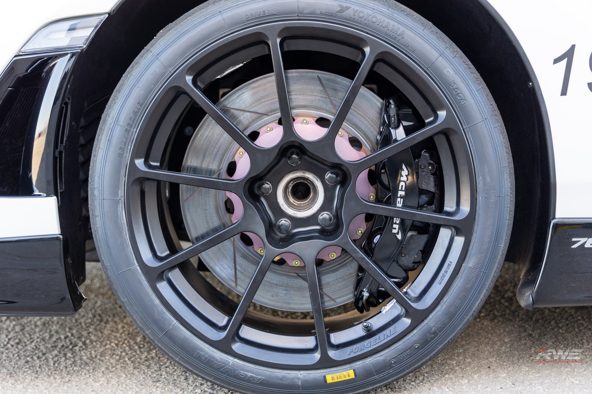 Forgeline GTD1 720S/750S/765LT 19" Wheel Set