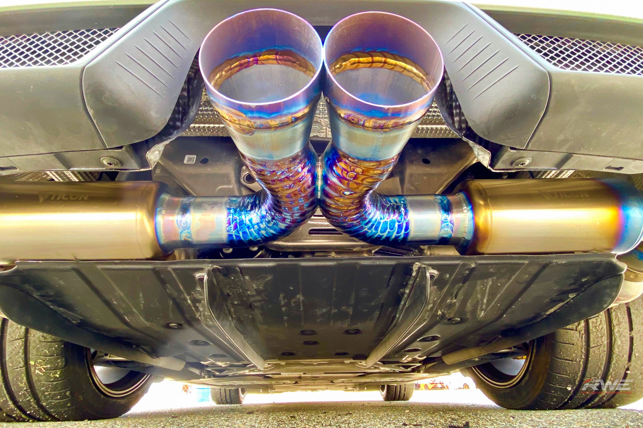 RWE 991 GT3/GT3RS Titanium Catback Exhaust