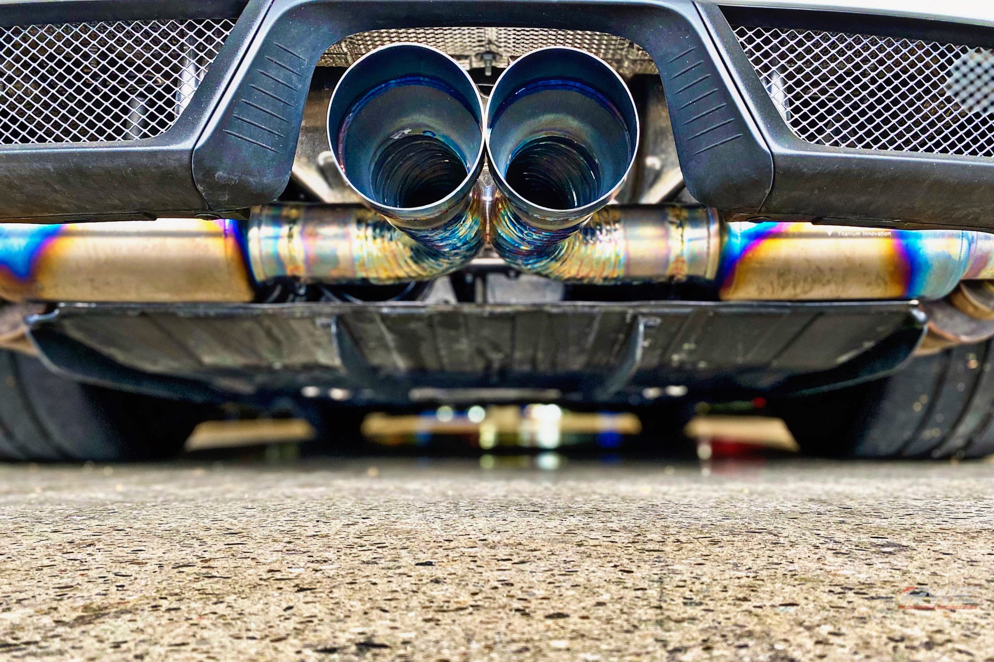 RWE 991 GT3/GT3RS Titanium Catback Exhaust