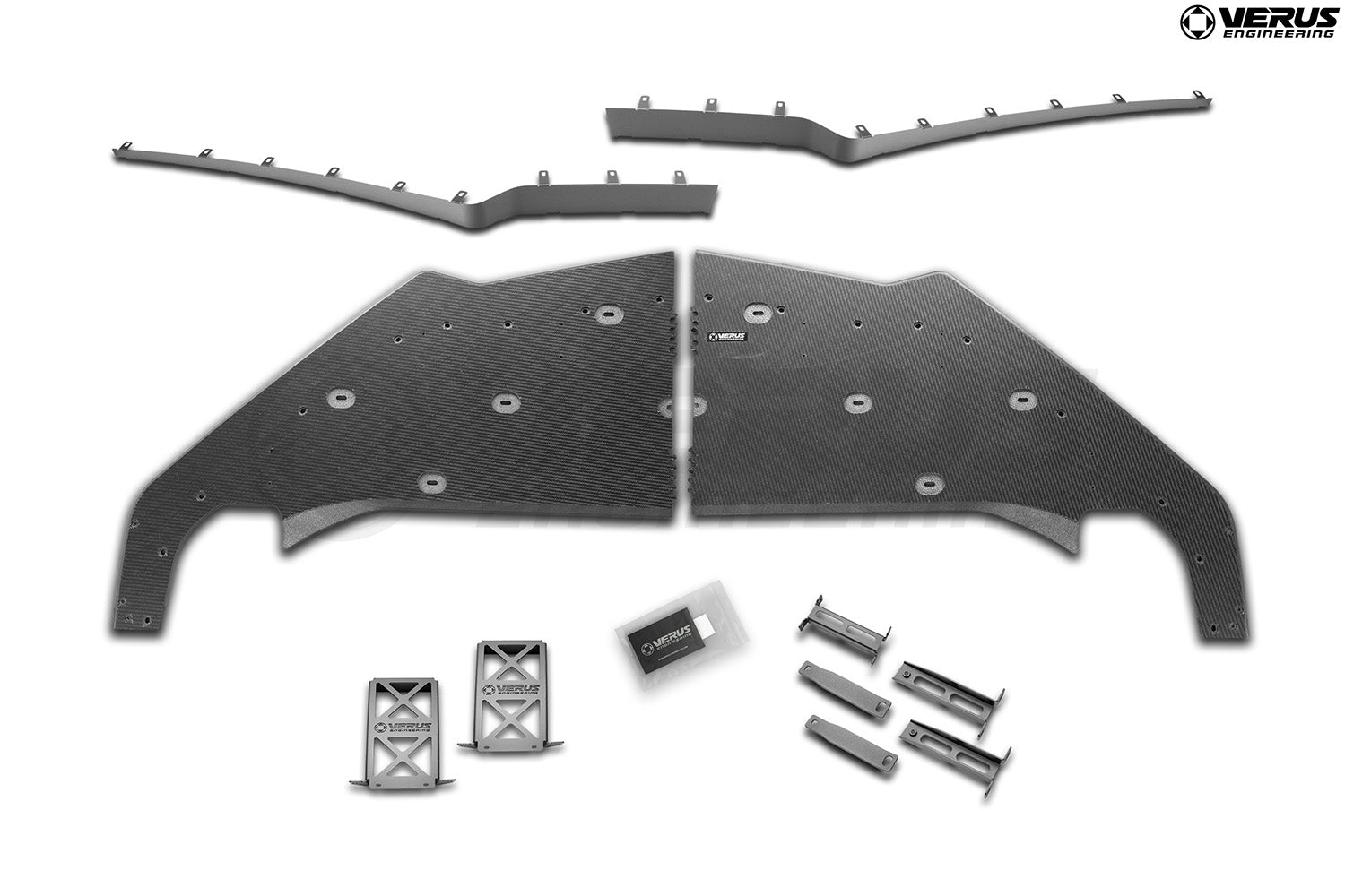 Verus C8 Stingray Front Splitter Kit