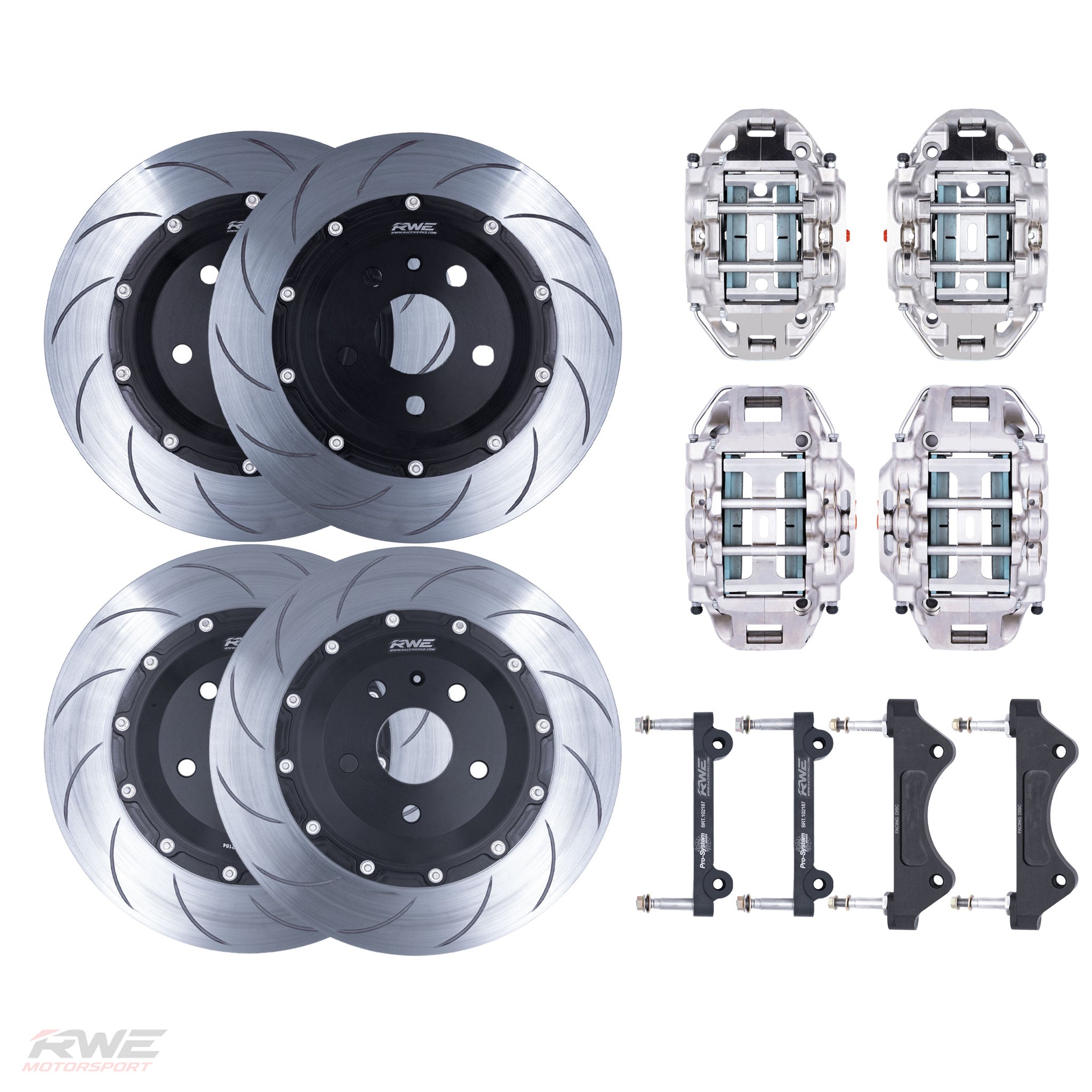 RWE X Alcon C8/Z06 Full Kit ENP Plated (18+)