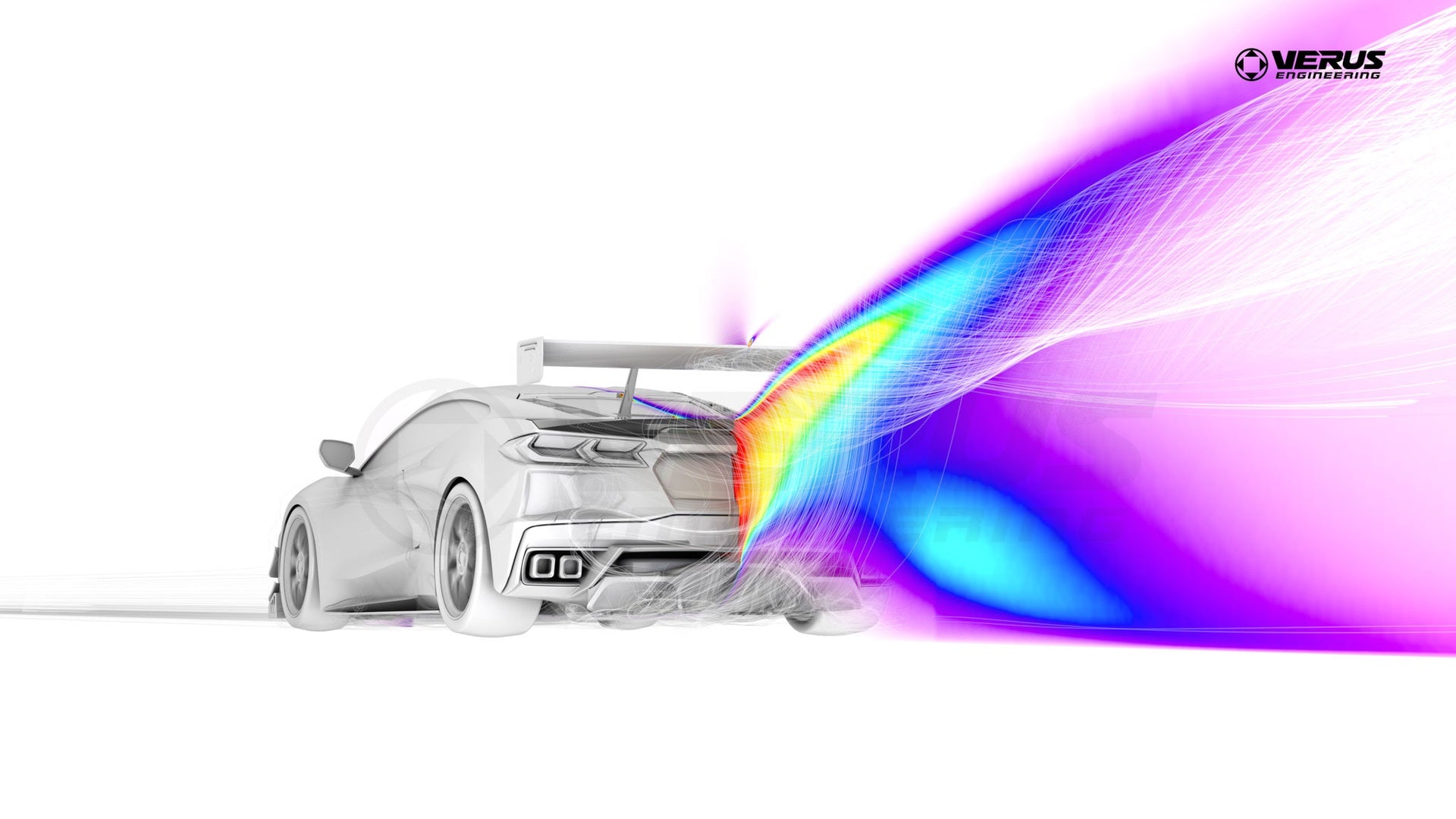 Verus C8 Stingray Carbon Ducktail Rear Spoiler