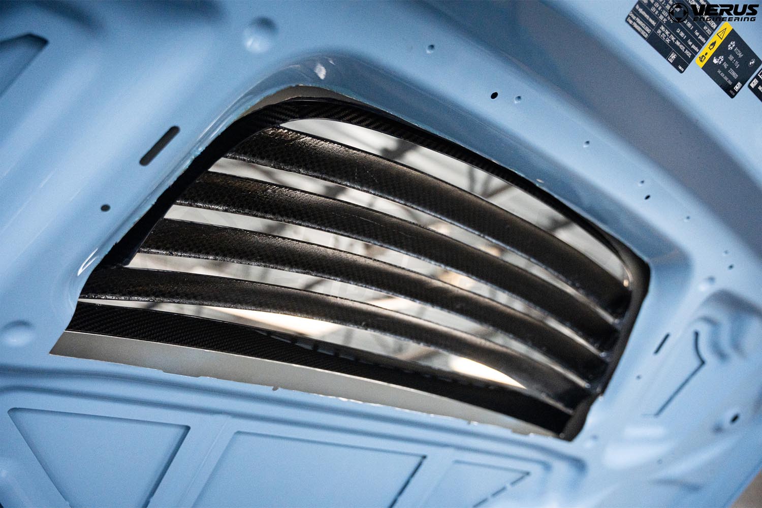 Verus BMW G87 M2 Carbon Hood Louver Kit