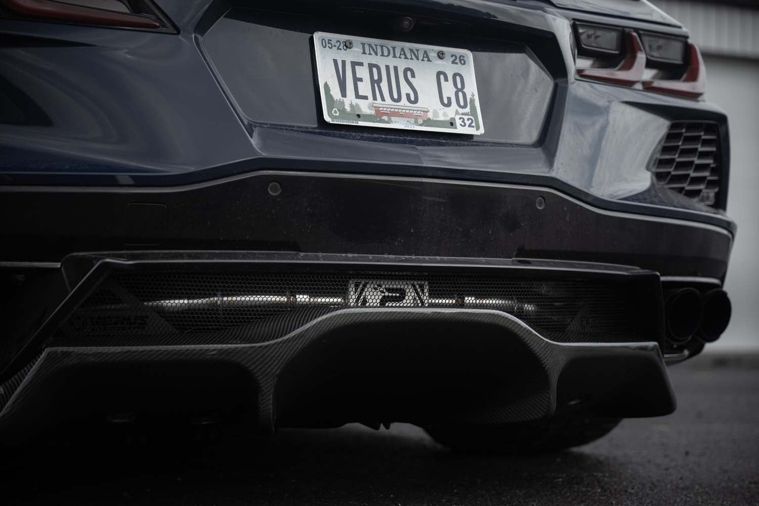 Verus C8 Stingray Carbon Rear Diffuser