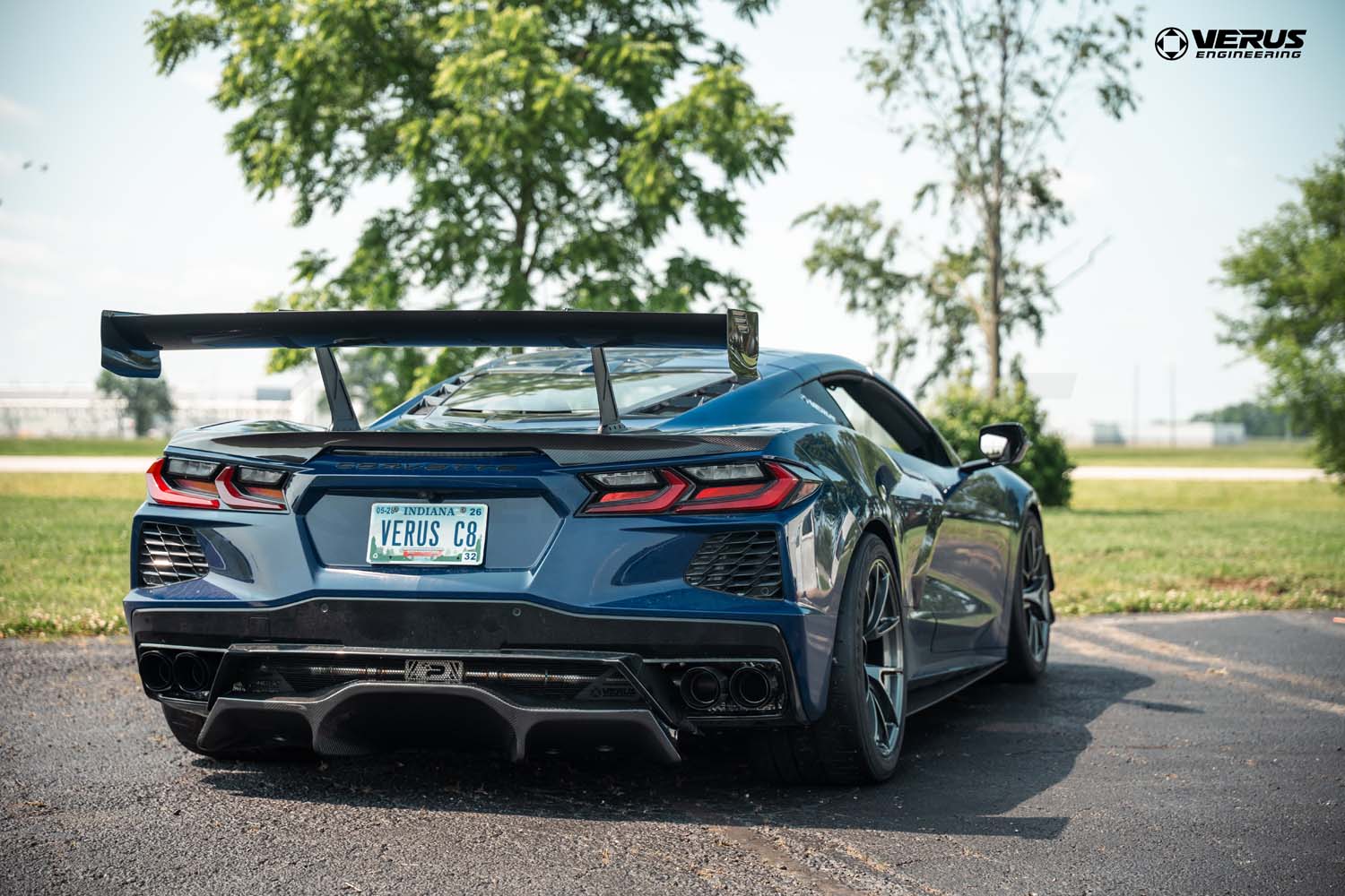Verus C8 Stingray Carbon Rear Diffuser