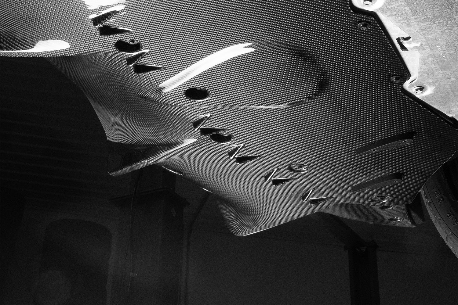 Verus C8 Stingray Carbon Rear Diffuser