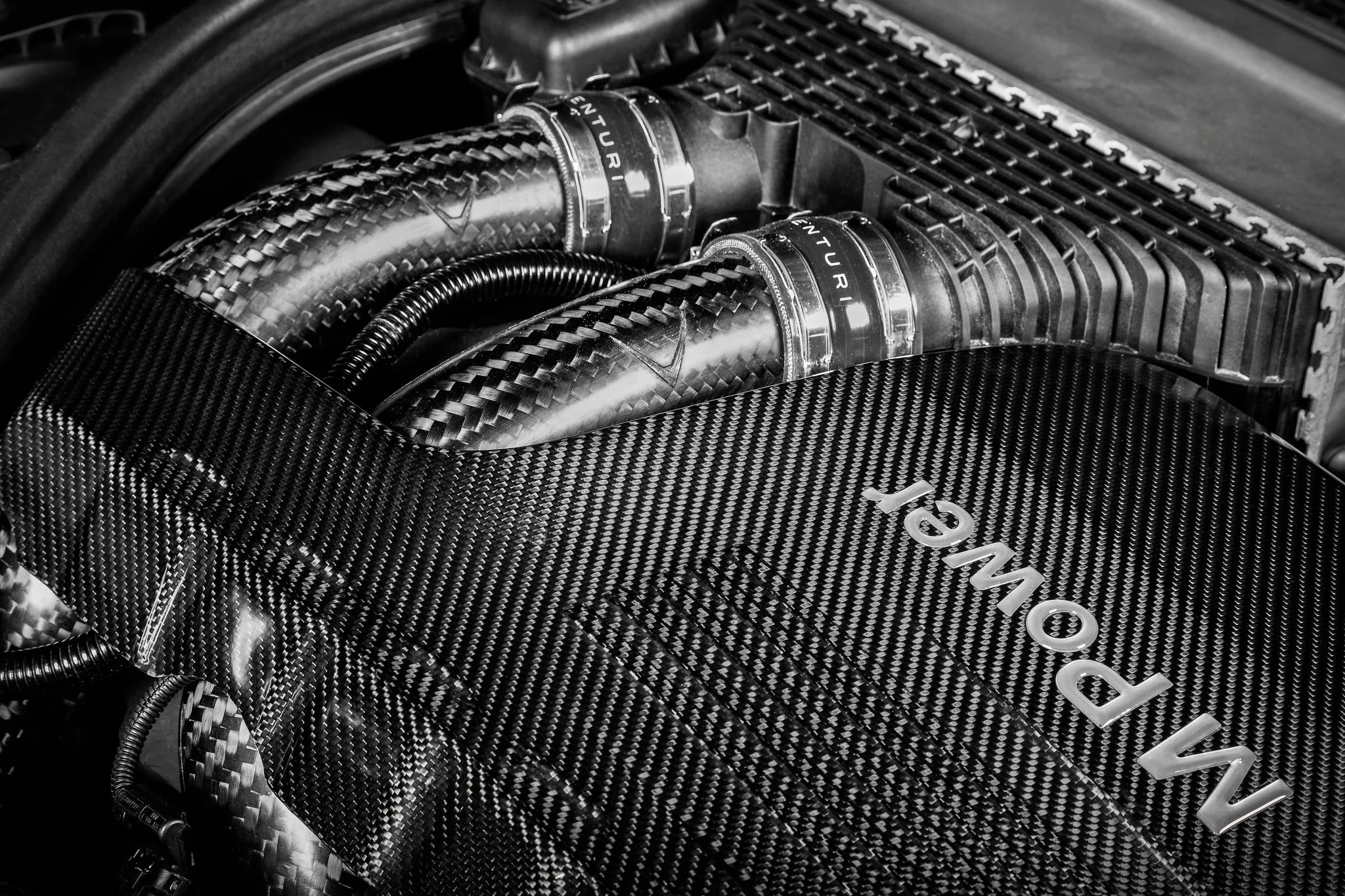 Eventuri F8X M2C/M3/M4 S55 Carbon Charge Pipe Set