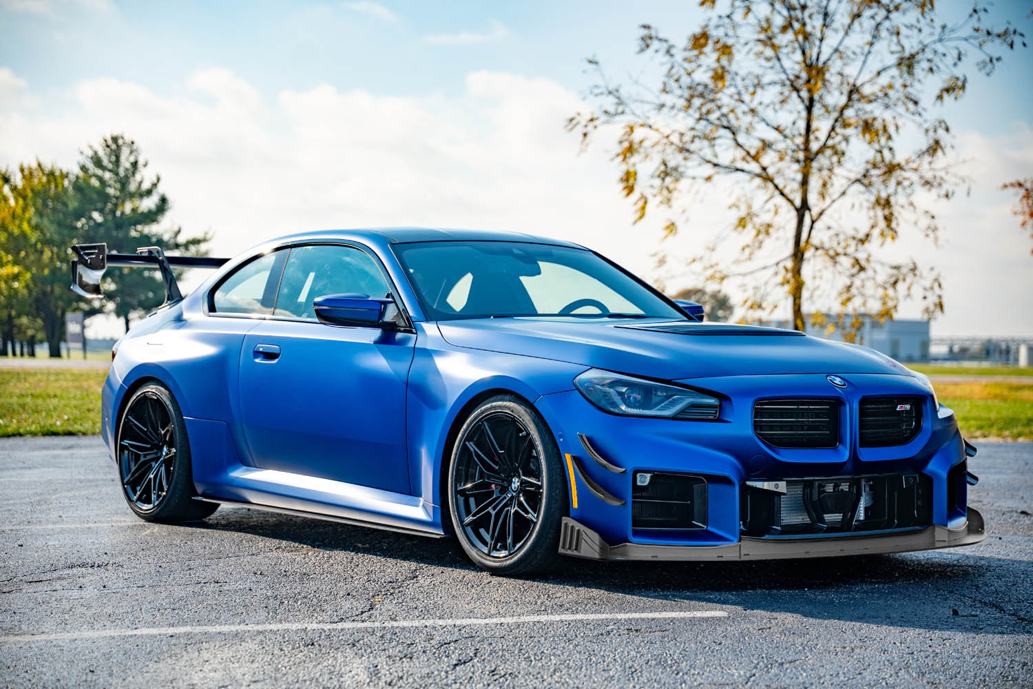 Verus BMW G87 M2 Front Splitter Endplates