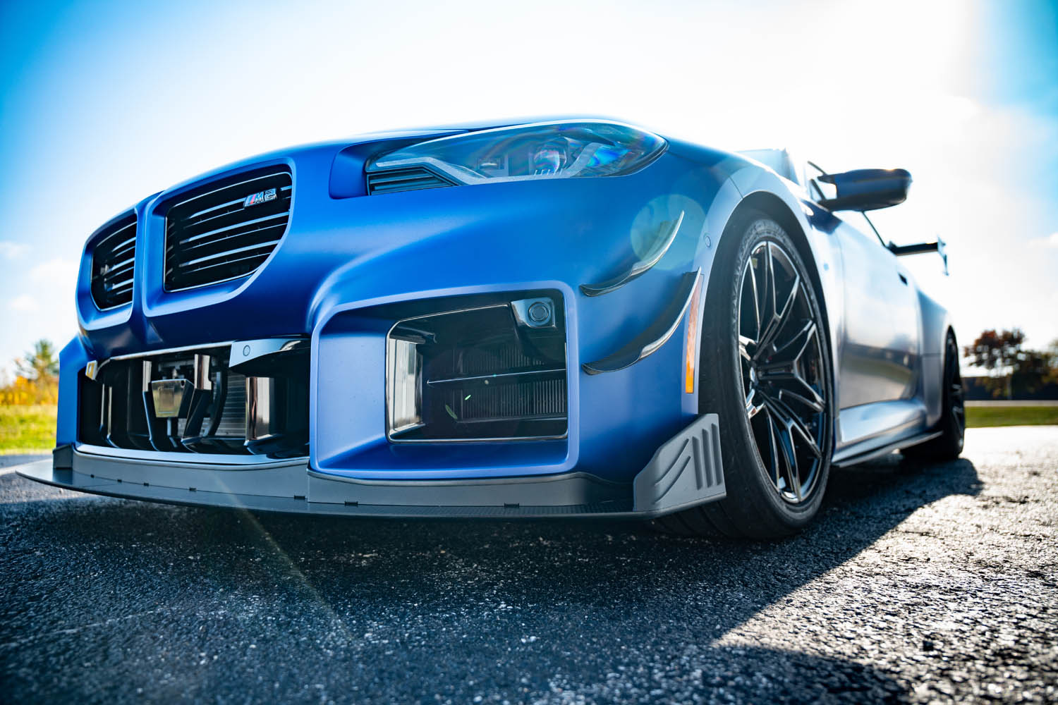 Verus BMW G87 M2 Front Splitter Endplates