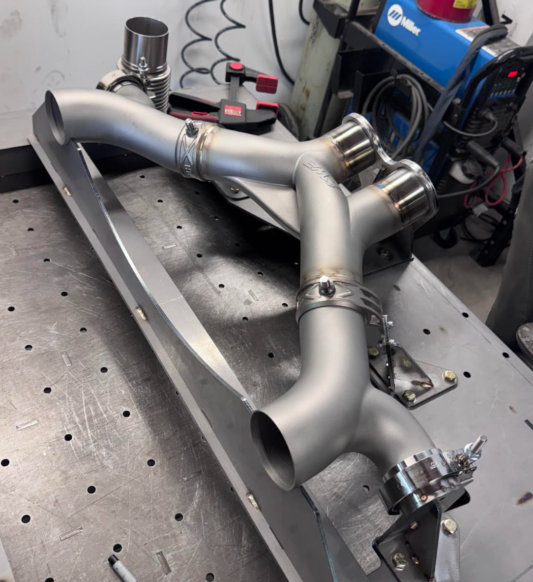 RWE C8 Z06 Cat Back Exhaust - Stainless