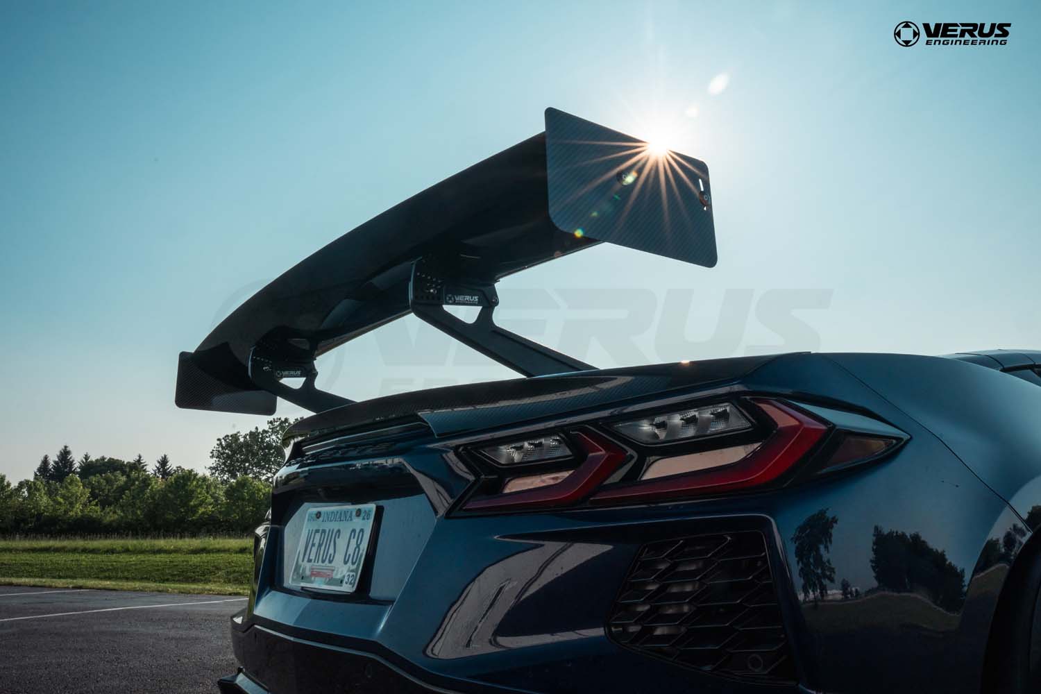 Verus C8 Stingray Bottom Mount UCW Rear Wing Kit