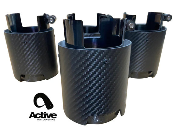 Active Aerowerke G8X M2 M3 M4 Exhaust Tips (Active exhausts)