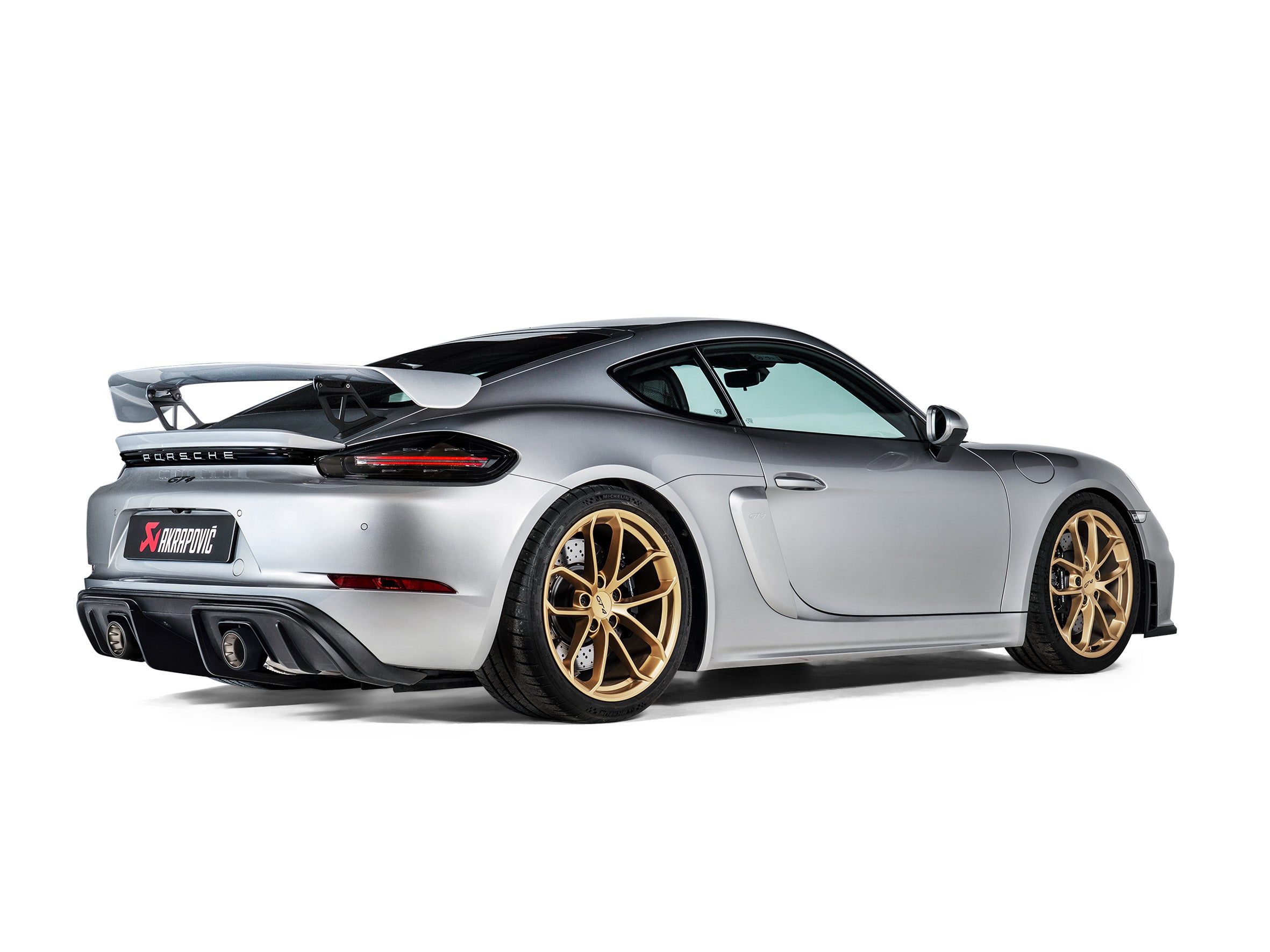 Akrapovic 718 GT4 Slip-On Race Exhaust