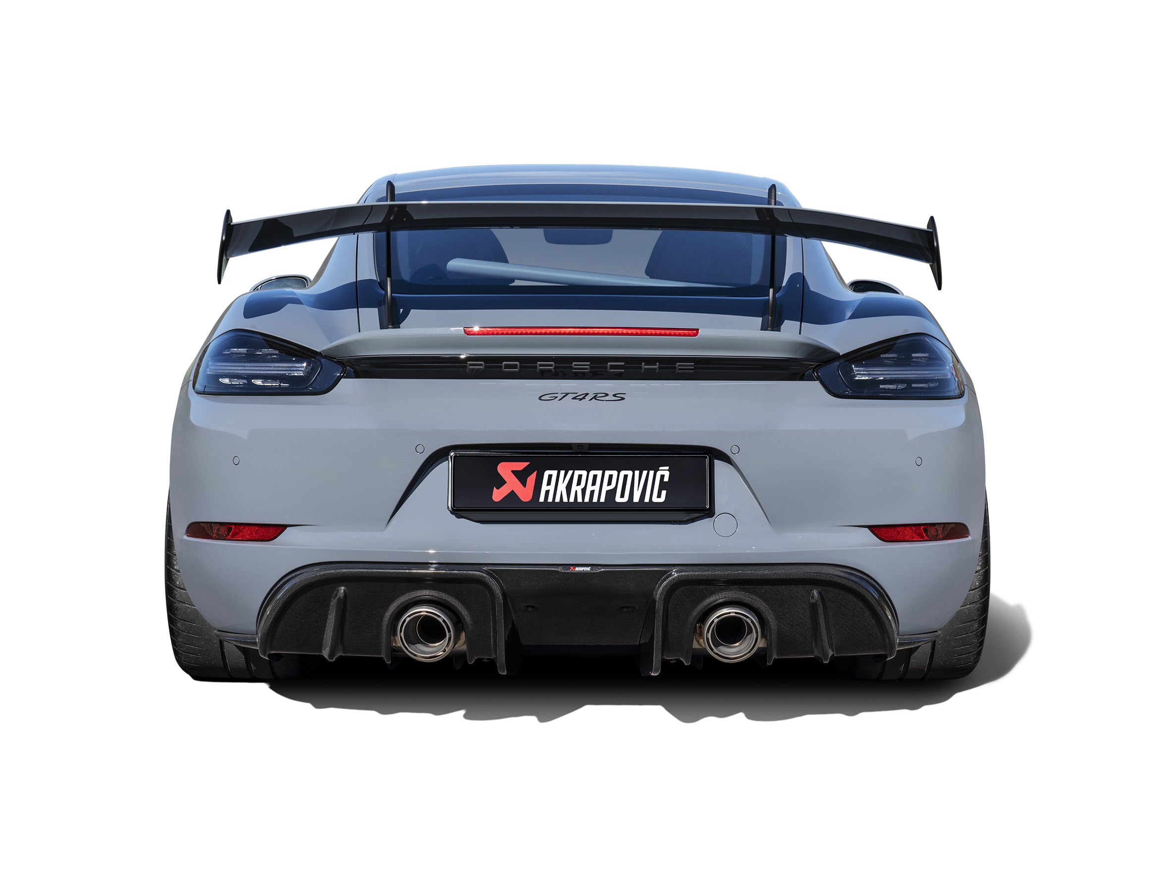 Akrapovic 718 GT4 RS Slip-On Race Exhaust