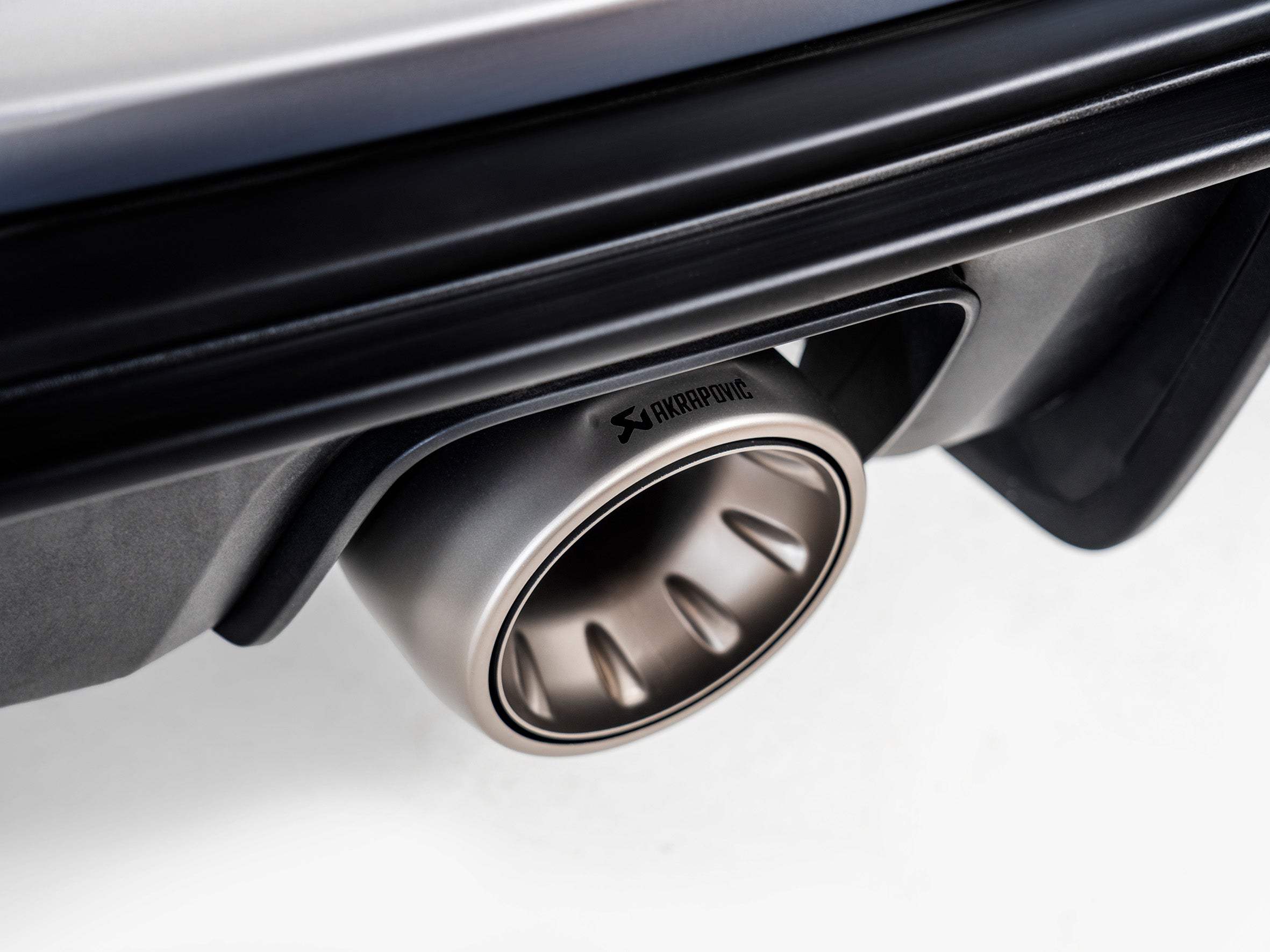 Akrapovic 718 GT4 Tail Pipe Set (Black or Titanium)