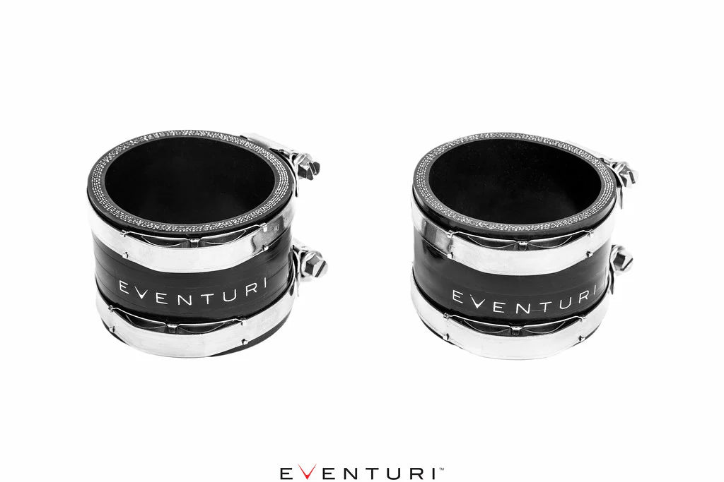Eventuri F8X M2C/M3/M4 S55 Carbon Charge Pipe Set