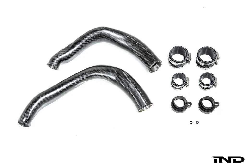 Eventuri F8X M2C/M3/M4 S55 Carbon Charge Pipe Set