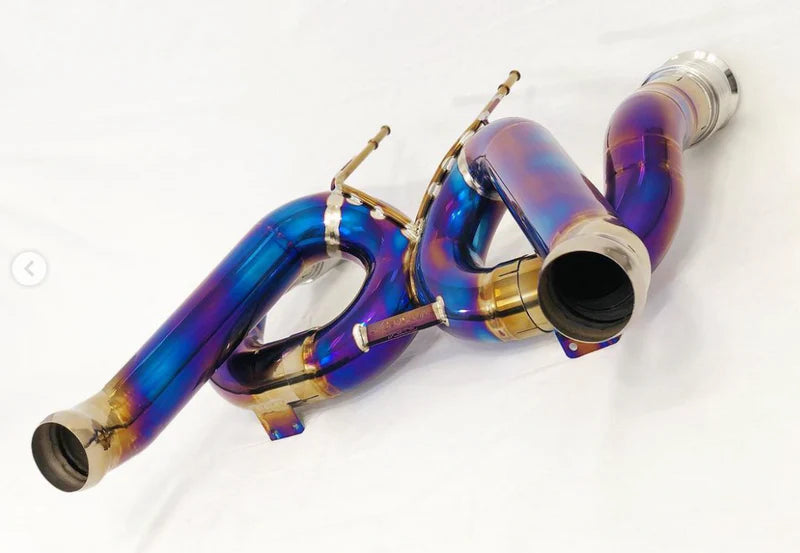 Unobtanium 720S Titanium Cat Back X-Pipe Exhaust