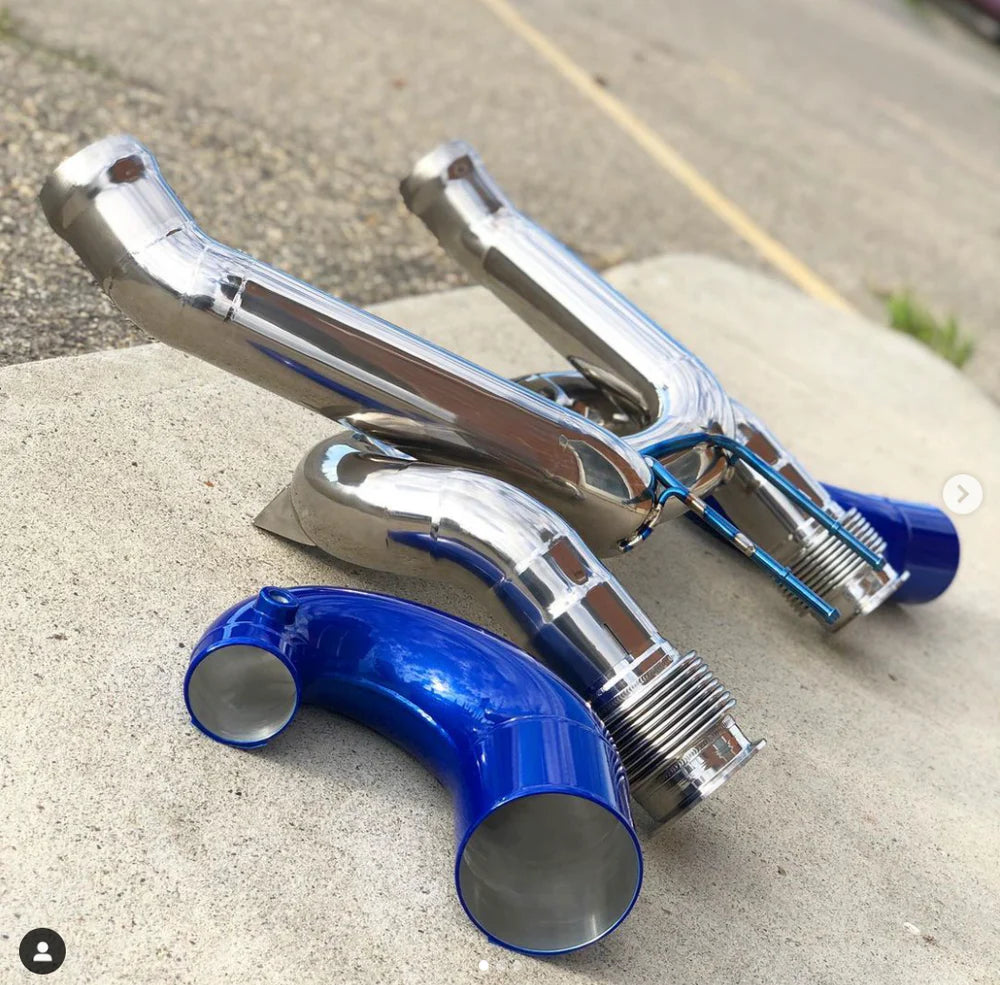 Unobtanium 720S Titanium Cat Back X-Pipe Exhaust